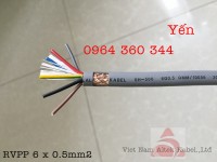 cáp điều khiển Altek Kabel SH-500 6x0.5mm, 6x0.75mm, 6x1.0mm, 6x1.5mm chống nhiễ
