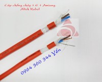 Cáp chống cháy + E + Amiang Altek Kabel vỏ đỏ