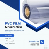 Màng nhựa PVC dẻo / Màng nhựa PVC trong suốt