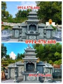509 lăng mộ đẹp một mái bằng đá tại Thái Bình, đá xanh nguyên khối
