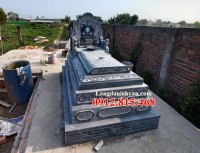 Mẫu mộ tam sơn đá đẹp nhất 2023 chế tác sản xuất tại Ninh Bình