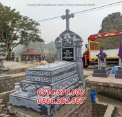 536 Mộ đá công giáo đẹp bán tại Thanh Hóa, nhà mồ lăng mộ đạo thiên chúa