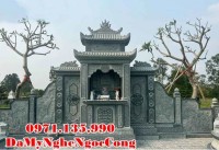 Bình Định Mẫu lăng mộ đá quây đẹp bán tại Bình Định - gia đình dòng họ