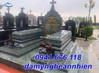 Quảng Ninh Cửa hàng Bán mẫu mộ đá công giáo đẹp tại Quảng Ninh - Lăng mộ đạo