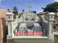 Hải Phòng Giá Bán Mẫu mộ đá công giáo đẹp bán tại Hải Phòng - Lăng mộ đạo