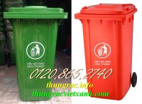 Giá thùng rác 240 lít, thùng chứa rác 240L, thùng rác công cộng 240L, thùng rác