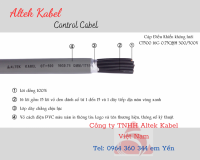 Dây cáp điều khiển có lưới chống nhiễu RVVP Altek Kabel