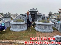 Sài Gòn Bán mẫu nghĩa trang lăng mộ gia tộc đá UY TÍN đẹp tại Sài Gòn