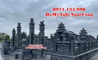 Sài Gòn kích thước Bán mẫu nghĩa trang lăng mộ gia tộc đá đẹp tại Sài Gòn