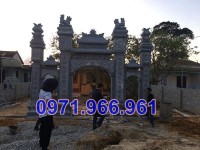 mẫu cổng đá xanh đẹp bán đắk lắk 5676