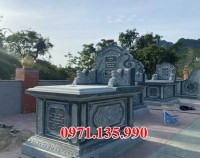 Mẫu mộ đá ông bà đẹp bán tại Ninh Bình - Mẫu mộ đá gia đình đẹp bán tại Ninh Bìn