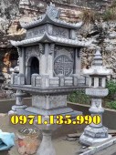 57- Hà Nội Xây mẫu Am thờ đá đẹp bán tại Hà Nội - Am Thần Linh