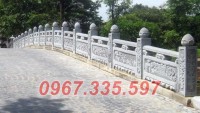 29 Mẫu lan can đá trắng bán tại Đồng Nai - Mẫu tường bao đá nghĩa trang