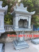 Quảng Ninh mẫu cây hương thờ đá xanh đẹp bán tại Quảng Ninh - Xây, Lắp Đặt