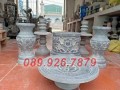 Lâm Đồng địa chỉ bán lư hương đá đẹp - Cơ sở bán bát hương bình bông đá đẹp