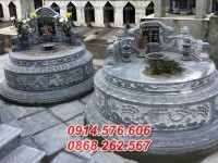 cao bằng 55 Mẫu mộ tròn bằng đá đẹp bán tại Cao bằng