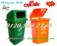Bán thùng rác 90 lít nhựa HDPE giá siêu rẻ call 01208652740 – Huyền