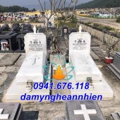 Nam Định Mẫu nghĩa trang mộ đá công giáo đẹp bán tại Nam Định - đạo thiên chúa