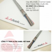 Cáp điều khiển / Control Cable SH-10107 (7c x 1.0mm) Altek Kabel