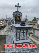 Thái Bình Mẫu mộ đá An Táng 1 lần công giáo đẹp bán tại Thái Bình - đạo thiên ch