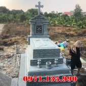 Thái Bình Mẫu mộ đá Chôn Tươi công giáo đẹp bán tại Thái Bình - đạo thiên chúa