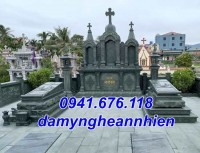 Thái Bình Mẫu mộ đá quây công giáo đẹp bán tại Thái Bình - đạo thiên chúa