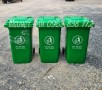 Thùng rác công cộng 240 lít - thùng đựng rác ngoài trời 240 lít. 0963838772
