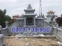 Quảng Ninh Mẫu khuôn viên lăng mộ đá xanh rêu đẹp bán tại Quảng Ninh - gia đình