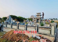 Nam Định Xây - lắp đặt sẵn mẫu lăng mộ đá đẹp bán tại Nam Định - gia đình dòng h