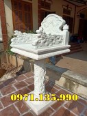 Bắc Giang Xây Lắp Đặt Mẫu cây hương thờ đá thờ đẹp bán tại Bắc Giang