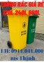 Cung cấp thùng rác công cộng các loại 40 lit, 60 lít, 120 lít, 240 lít, 660 lít