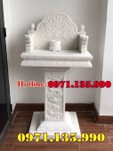 112- Quảng Ninh Hình Ảnh Bán Mẫu cây hương thờ đá thờ đẹp tại Quảng Ninh