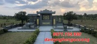 Tiền Giang kích thước Bán mẫu nghĩa trang đá đẹp tại Tiền Giang - Cây Hương Miếu