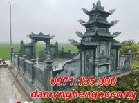 Tiền Giang Bán mẫu nghĩa trang bằng đá đẹp tại Tiền Giang - Cây Hương Miếu