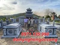 Tiền Giang Bán mẫu nghĩa trang đá mỹ nghệ đẹp tại Tiền Giang - Cây Hương Miếu