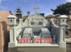 Bắc Ninh Hình Ảnh Mẫu mộ đá công giáo đẹp bán tại Bắc Ninh - Lăng mộ đạo
