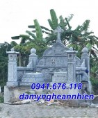 Hà Nội Mẫu mộ đá cao cấp công giáo đẹp bán tại Hà Nội - Mộ đạo thiên chúa