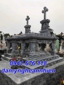 Hà Nội Mẫu mộ đá công giáo đơn giản đẹp bán tại Hà Nội - Mộ đạo thiên chúa