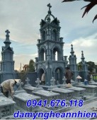 Bắc Giang Mẫu lăng mộ đá họ tộc công giáo đẹp bán tại Bắc Giang - Mộ đạo
