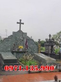 Bắc Giang Kích Thước Mẫu mộ đá công giáo đẹp bán tại Bắc Giang - Mộ đạo