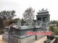212 Mẫu mộ đá đôi hiện đại đẹp tại Vĩnh Phúc, xây làm lắp lăng mộ bằng đá